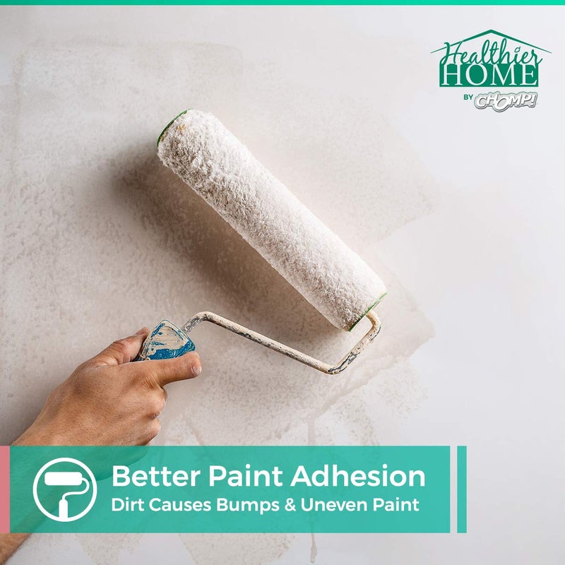 CHOMP! Paint Prep Cleaner Deglosser: Healthier Home 5 Minute Wall and Ceiling, Baseboards, Cabinets Painting Preparation Trim, Spray Gloss, Dirt, Grime, Grease Remover 32 Ounces, 32 oz - Image 5